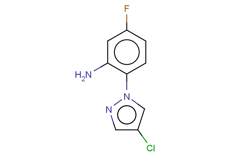 2-(4-chloro-1H-pyrazol-1-yl)-5-fluoroaniline