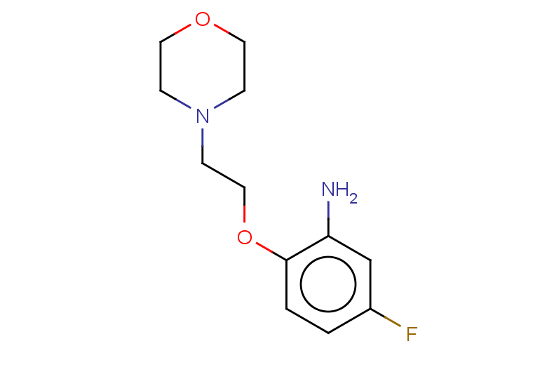 5-fluoro-2-[2-(morpholin-4-yl)ethoxy]aniline