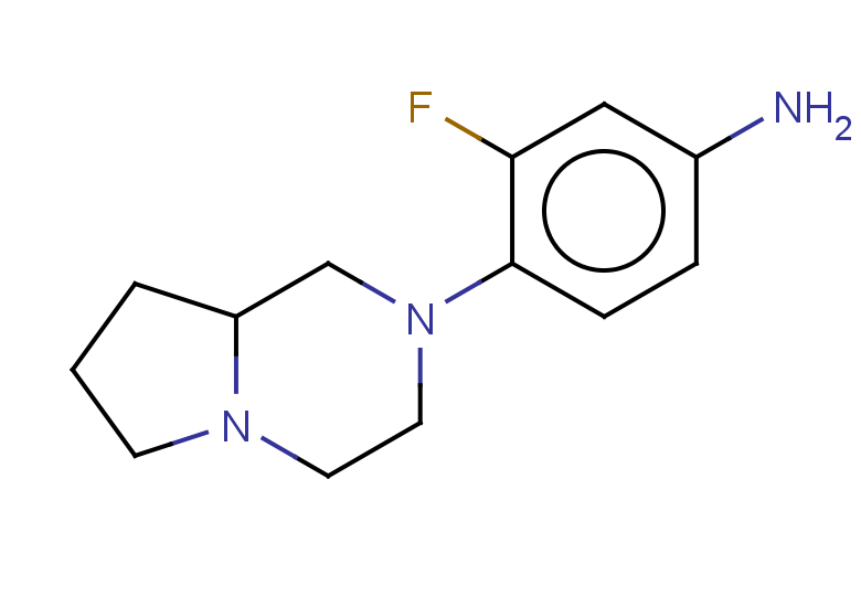 3-fluoro-4-{octahydropyrrolo[1,2-a]piperazin-2-yl}aniline