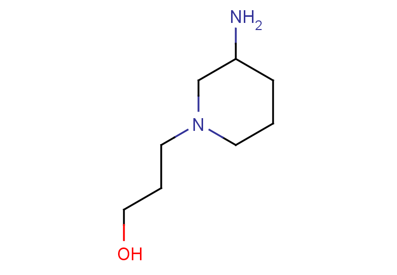 3-(3-aminopiperidin-1-yl)propan-1-ol