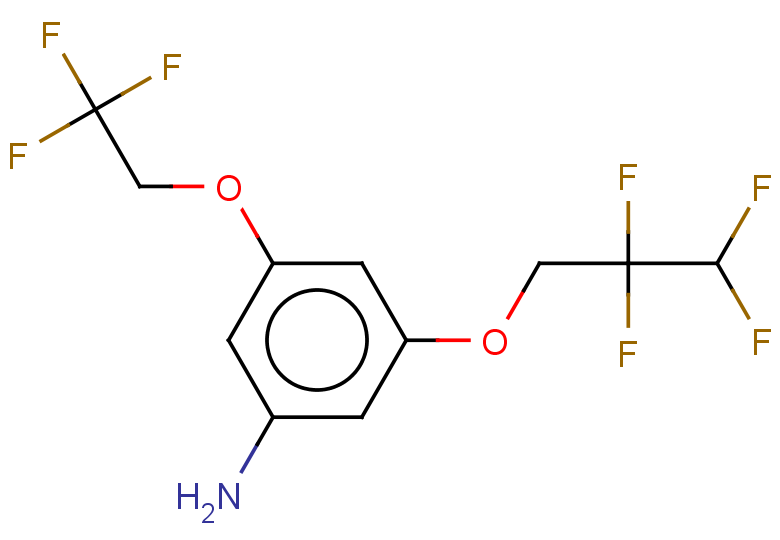 3-(2,2,3,3-tetrafluoropropoxy)-5-(2,2,2-trifluoroethoxy)aniline