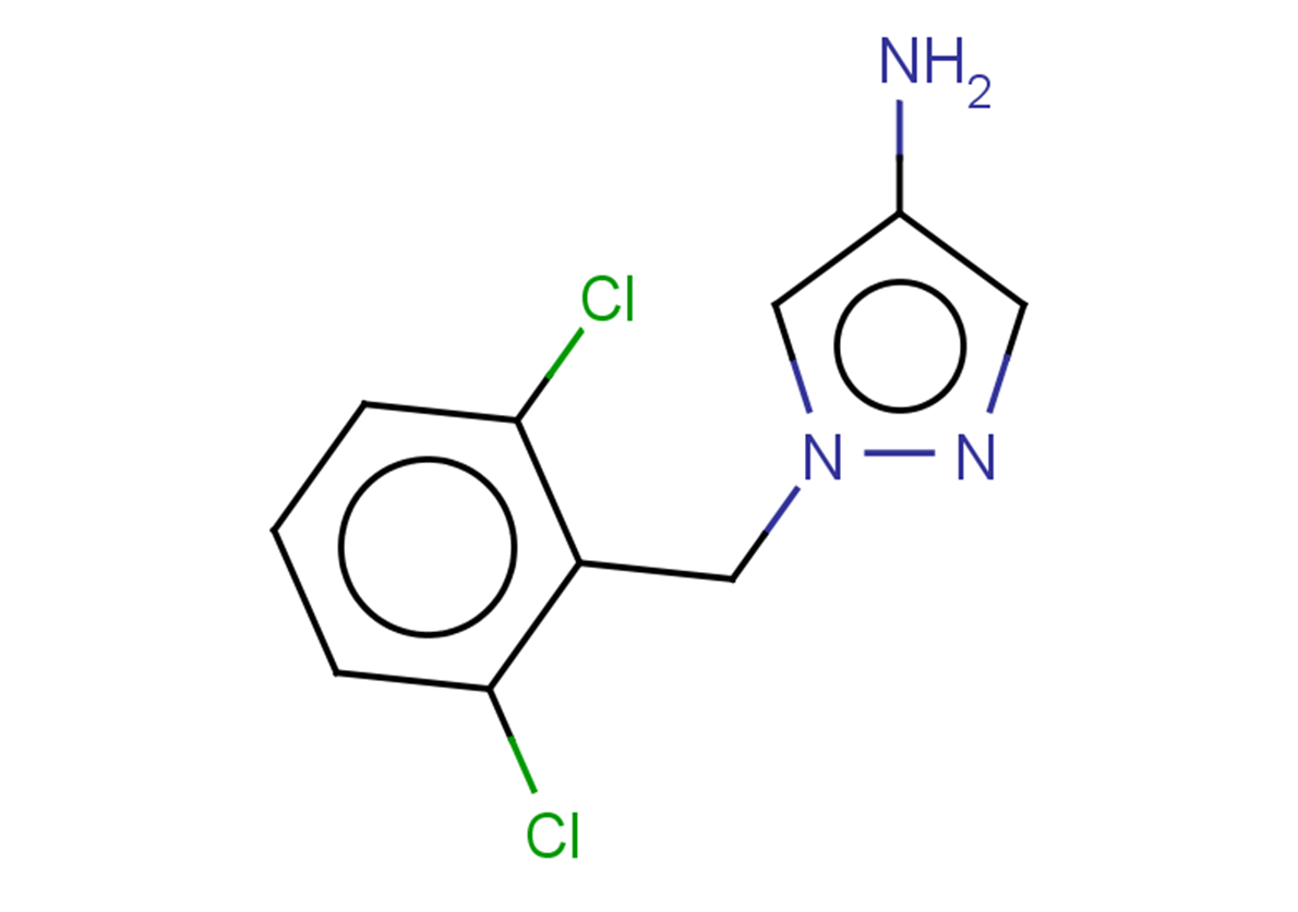 1-[(2,6-dichlorophenyl)methyl]-1H-pyrazol-4-amine