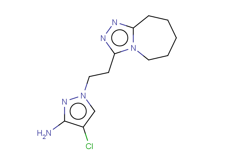 4-chloro-1-(2-{5H,6H,7H,8H,9H-[1,2,4]triazolo[4,3-a]azepin-3-yl}ethyl)-1H-pyrazol-3-amine