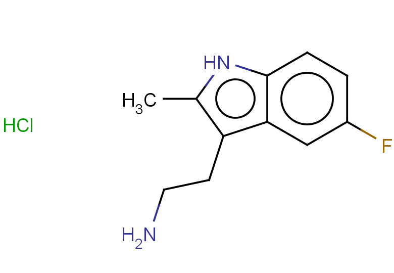2-(5-fluoro-2-methyl-1H-indol-3-yl)ethan-1-amine hydrochloride
