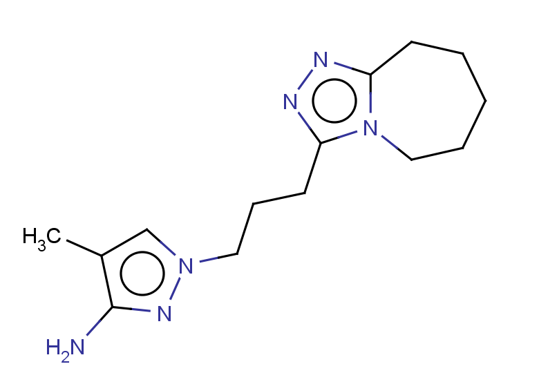 4-methyl-1-(3-{5H,6H,7H,8H,9H-[1,2,4]triazolo[4,3-a]azepin-3-yl}propyl)-1H-pyrazol-3-amine