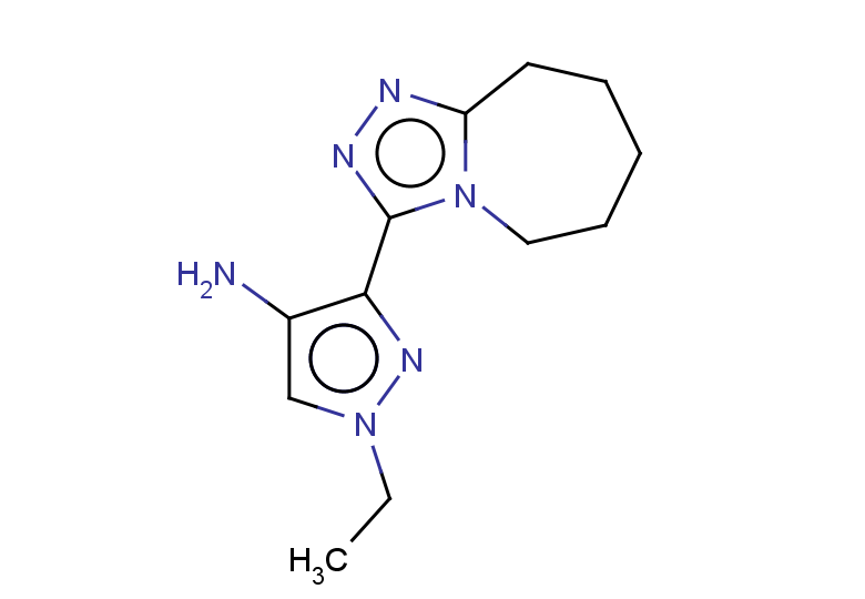 1-ethyl-3-{5H,6H,7H,8H,9H-[1,2,4]triazolo[4,3-a]azepin-3-yl}-1H-pyrazol-4-amine