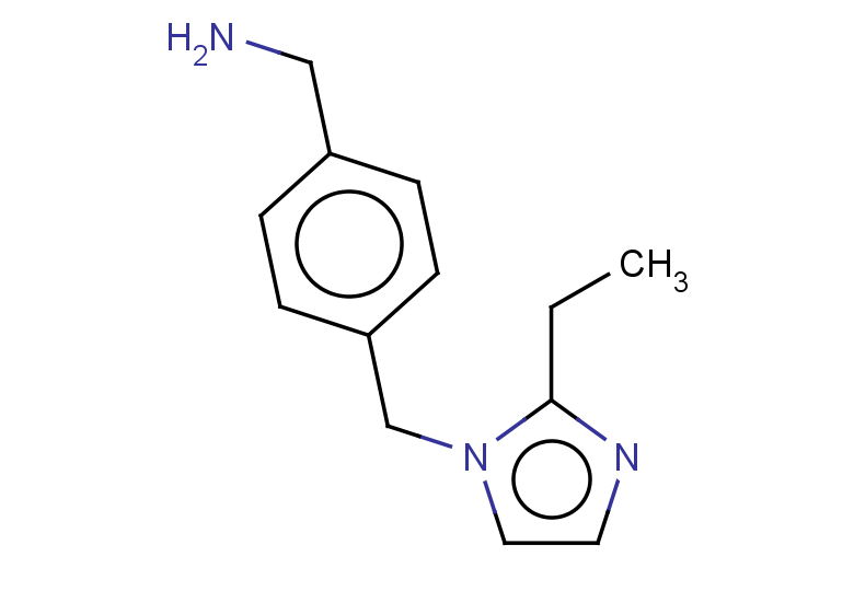 {4-[(2-ethyl-1H-imidazol-1-yl)methyl]phenyl}methanamine