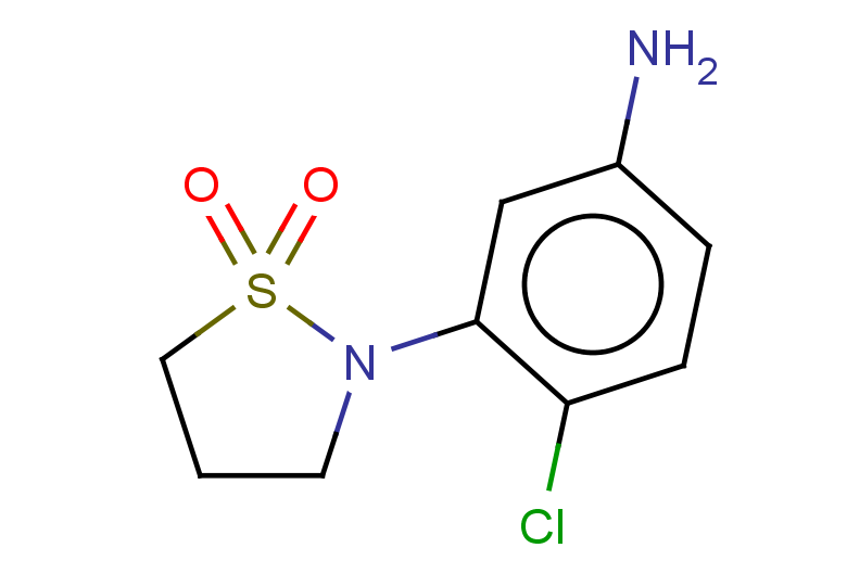 2-(5-amino-2-chlorophenyl)-1lambda6,2-thiazolidine-1,1-dione