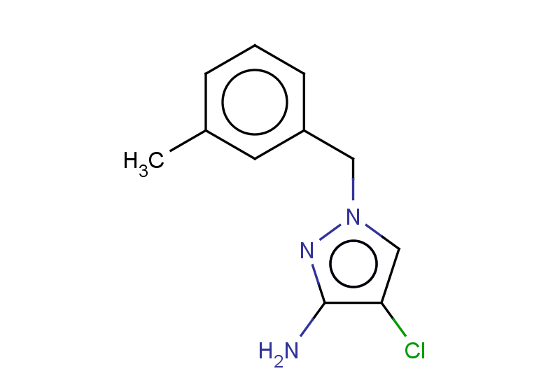 4-chloro-1-[(3-methylphenyl)methyl]-1H-pyrazol-3-amine