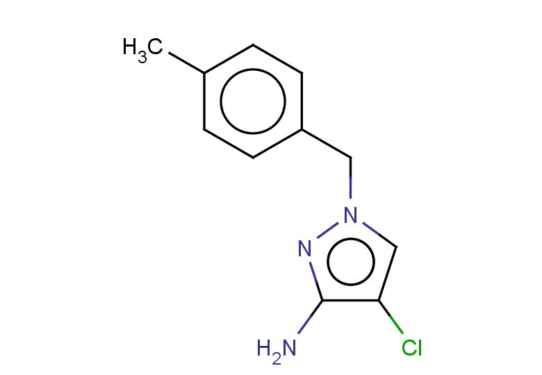 4-chloro-1-[(4-methylphenyl)methyl]-1H-pyrazol-3-amine