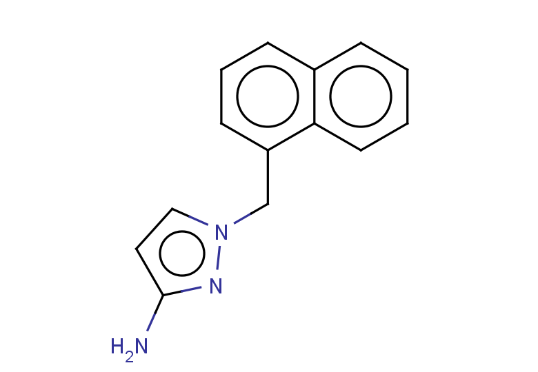 1-[(naphthalen-1-yl)methyl]-1H-pyrazol-3-amine