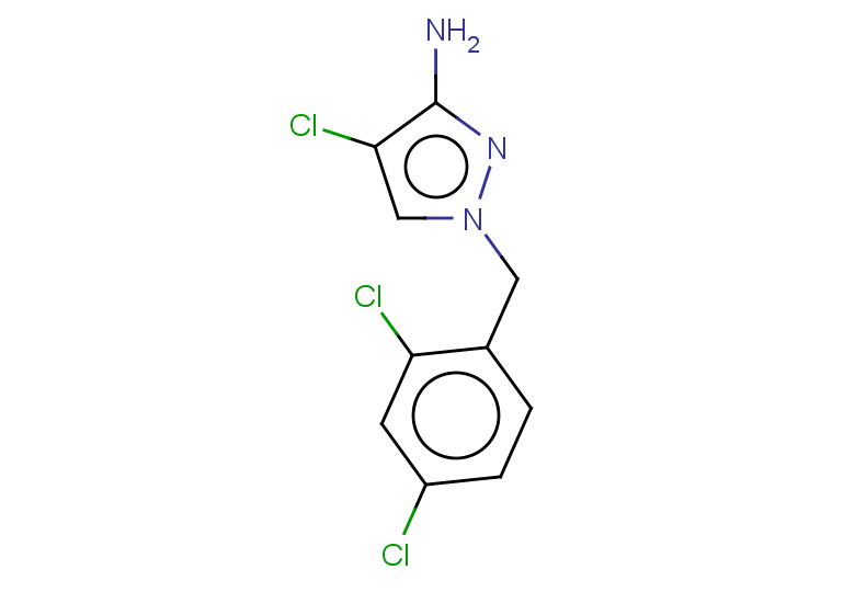 4-chloro-1-[(2,4-dichlorophenyl)methyl]-1H-pyrazol-3-amine