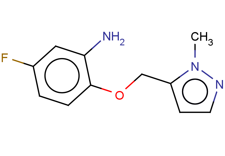 5-fluoro-2-[(1-methyl-1H-pyrazol-5-yl)methoxy]aniline