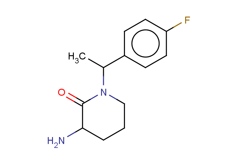 3-amino-1-[1-(4-fluorophenyl)ethyl]piperidin-2-one