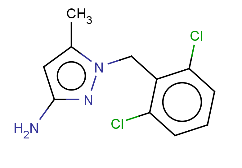1-[(2,6-dichlorophenyl)methyl]-5-methyl-1H-pyrazol-3-amine