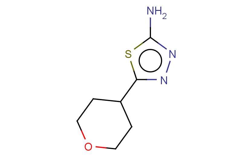 5-(oxan-4-yl)-1,3,4-thiadiazol-2-amine