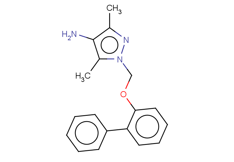 3,5-dimethyl-1-[(2-phenylphenoxy)methyl]-1H-pyrazol-4-amine