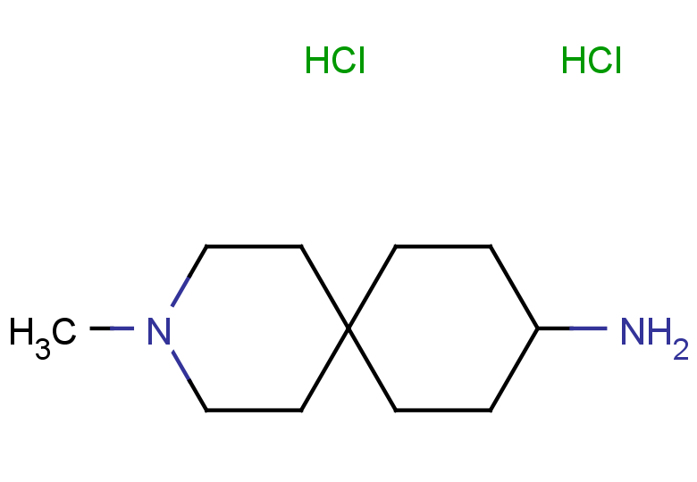 3-methyl-3-azaspiro[5.5]undecan-9-amine dihydrochloride