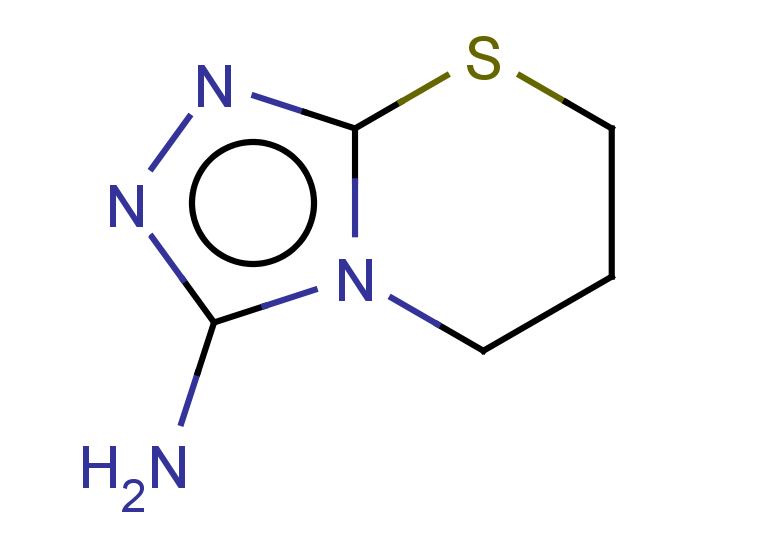 5H,6H,7H-[1,2,4]triazolo[3,4-b][1,3]thiazin-3-amine