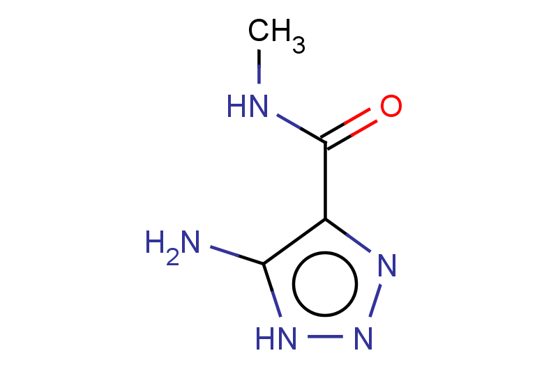 5-amino-N-methyl-1H-1,2,3-triazole-4-carboxamide