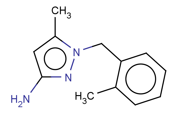 5-methyl-1-[(2-methylphenyl)methyl]-1H-pyrazol-3-amine