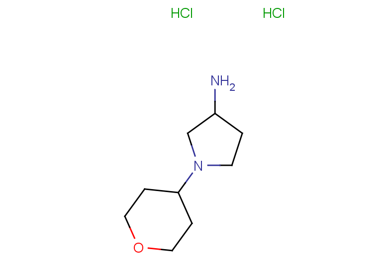 1-(oxan-4-yl)pyrrolidin-3-amine dihydrochloride