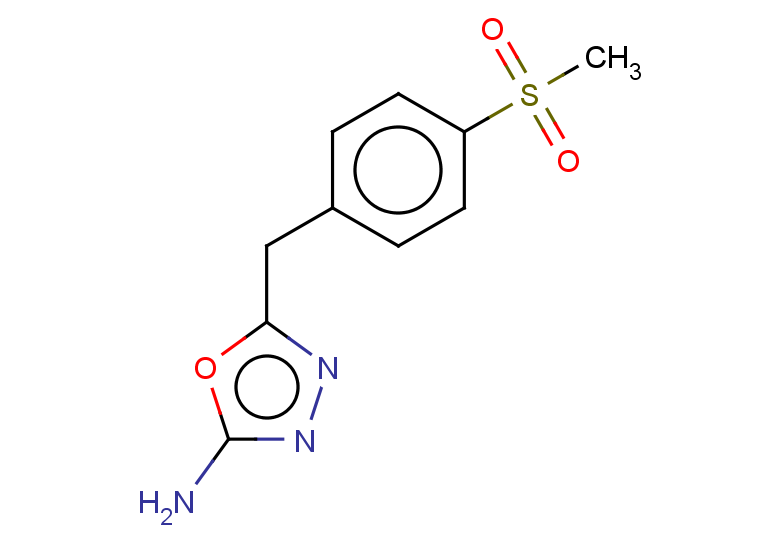 5-[(4-methanesulfonylphenyl)methyl]-1,3,4-oxadiazol-2-amine