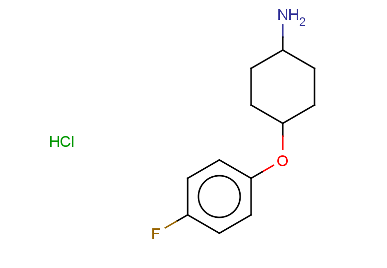 4-(4-fluorophenoxy)cyclohexan-1-amine hydrochloride