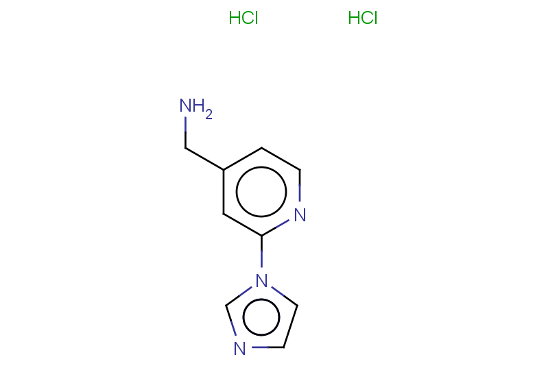 1-[2-(1H-imidazol-1-yl)pyridin-4-yl]methanamine dihydrochloride