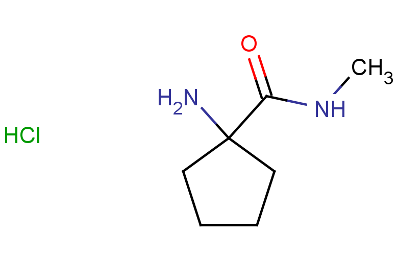 1-amino-N-methylcyclopentane-1-carboxamide hydrochloride