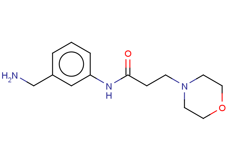 N-[3-(aminomethyl)phenyl]-3-(morpholin-4-yl)propanamide