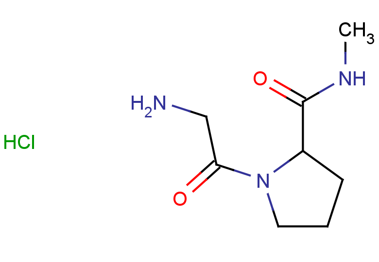 1-(2-aminoacetyl)-N-methylpyrrolidine-2-carboxamide hydrochloride