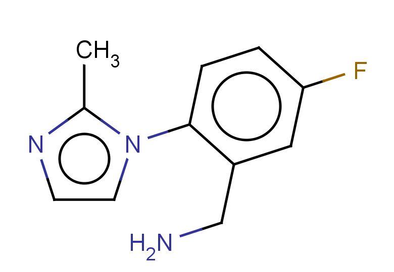 [5-fluoro-2-(2-methyl-1H-imidazol-1-yl)phenyl]methanamine