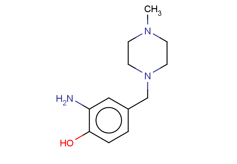 2-amino-4-[(4-methylpiperazin-1-yl)methyl]phenol
