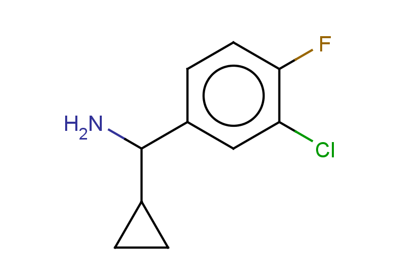 (3-chloro-4-fluorophenyl)(cyclopropyl)methanamine