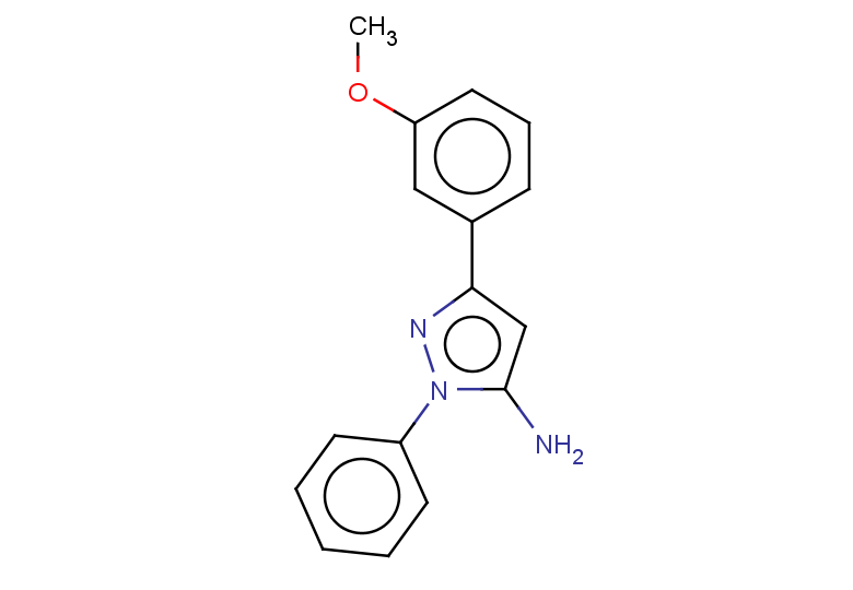 3-(3-methoxyphenyl)-1-phenyl-1H-pyrazol-5-amine