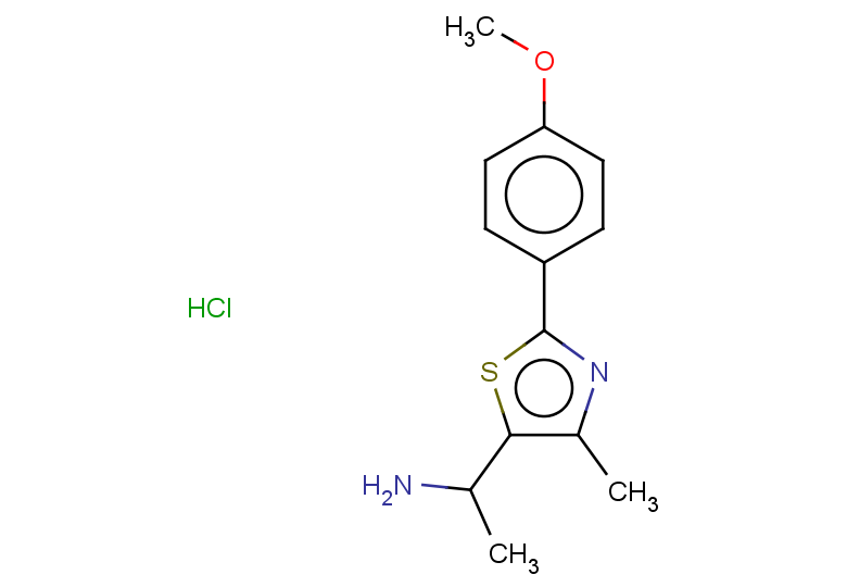 1-[2-(4-methoxyphenyl)-4-methyl-1,3-thiazol-5-yl]ethan-1-amine hydrochloride