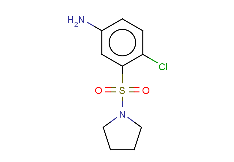 4-chloro-3-(pyrrolidine-1-sulfonyl)aniline