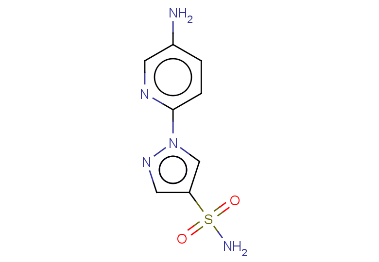 1-(5-aminopyridin-2-yl)-1H-pyrazole-4-sulfonamide