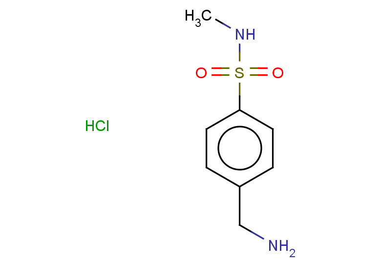 4-(aminomethyl)-N-methylbenzene-1-sulfonamide hydrochloride