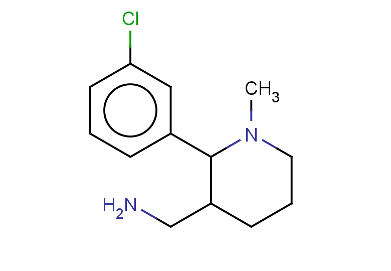 [2-(3-chlorophenyl)-1-methylpiperidin-3-yl]methanamine
