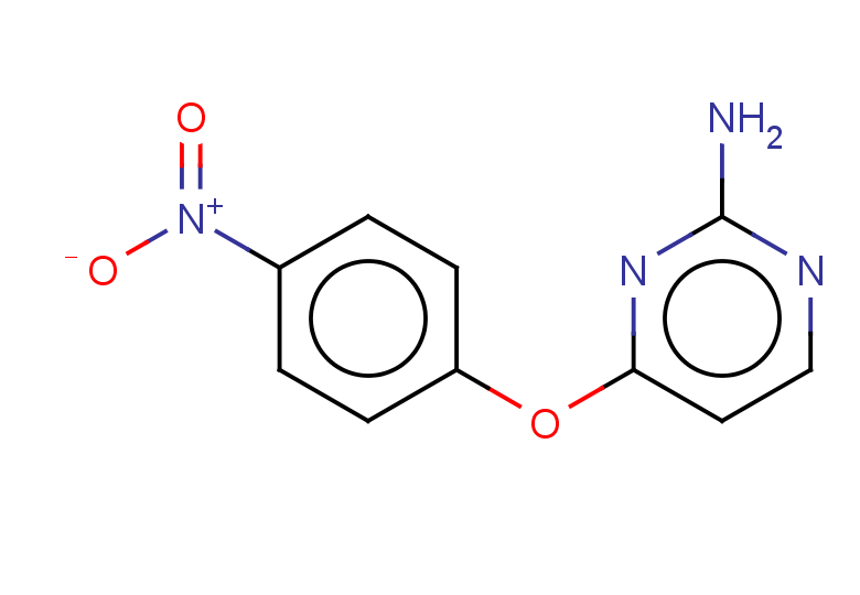4-(4-nitrophenoxy)pyrimidin-2-amine