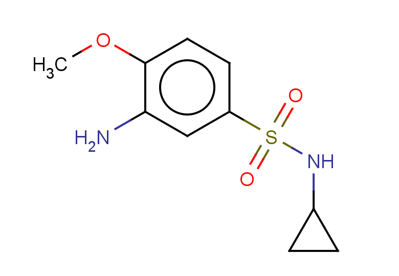 3-amino-N-cyclopropyl-4-methoxybenzene-1-sulfonamide