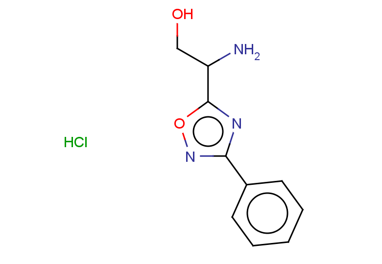 2-amino-2-(3-phenyl-1,2,4-oxadiazol-5-yl)ethan-1-ol hydrochloride