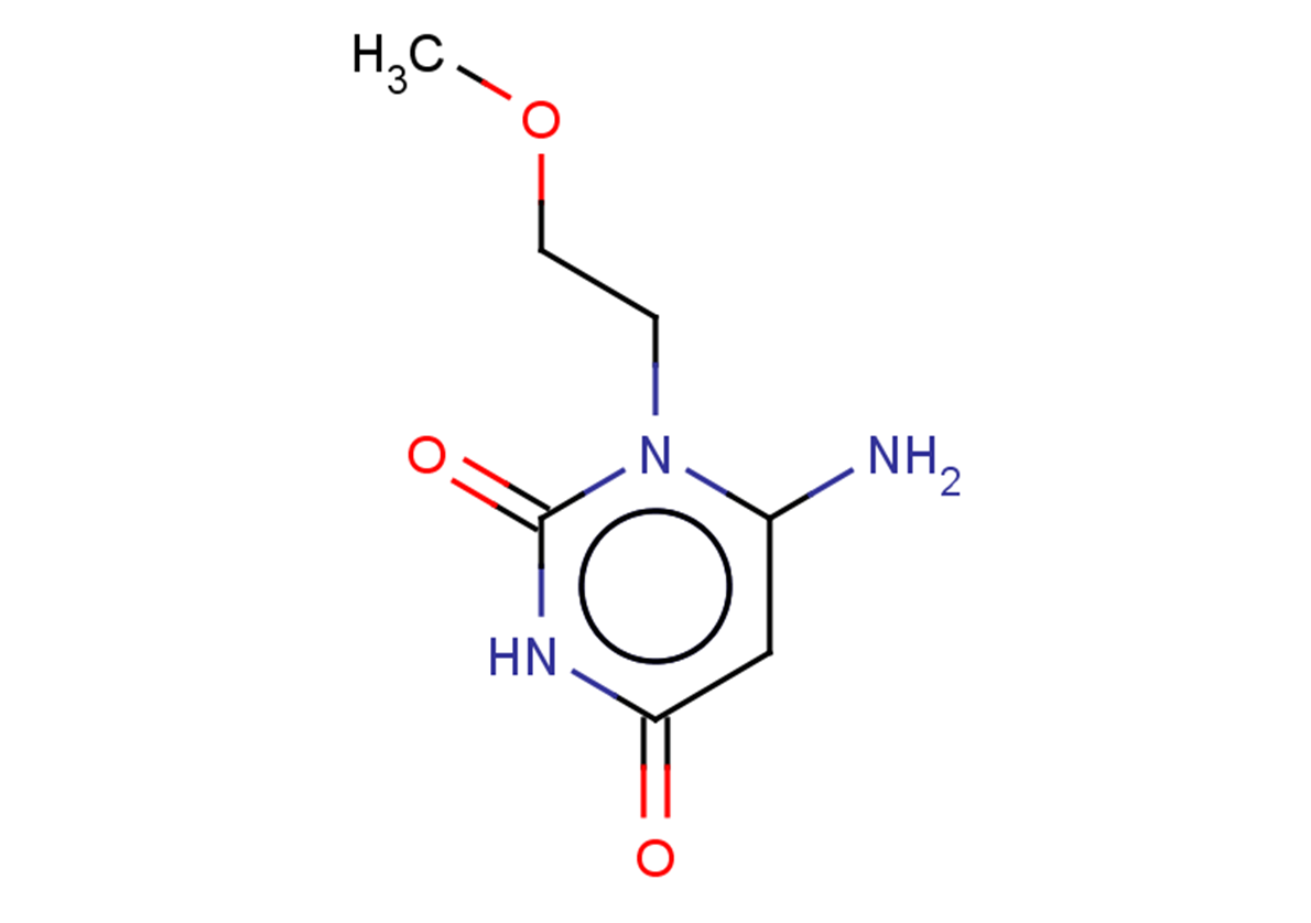 6-amino-1-(2-methoxyethyl)-1,2,3,4-tetrahydropyrimidine-2,4-dione