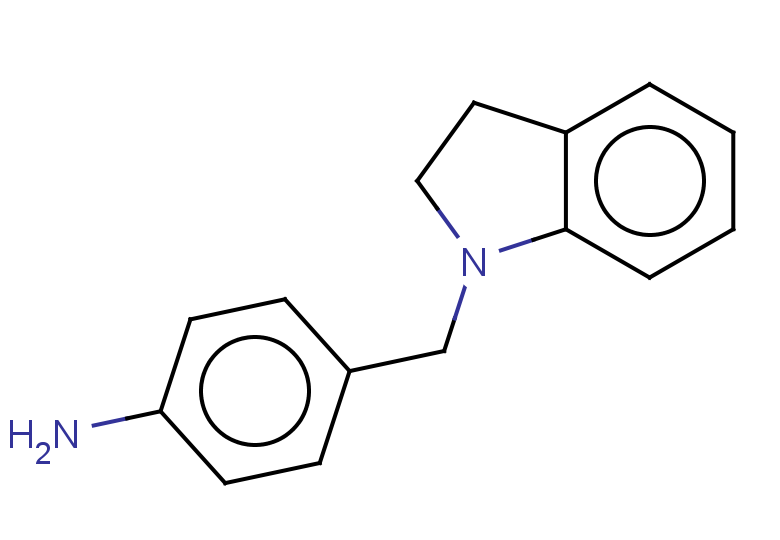 4-(2,3-dihydro-1H-indol-1-ylmethyl)aniline