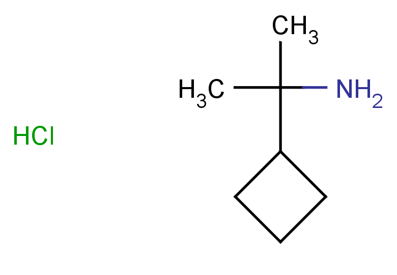 2-cyclobutylpropan-2-amine hydrochloride