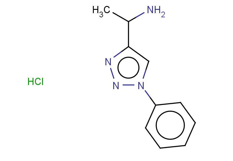 1-(1-phenyl-1H-1,2,3-triazol-4-yl)ethan-1-amine hydrochloride