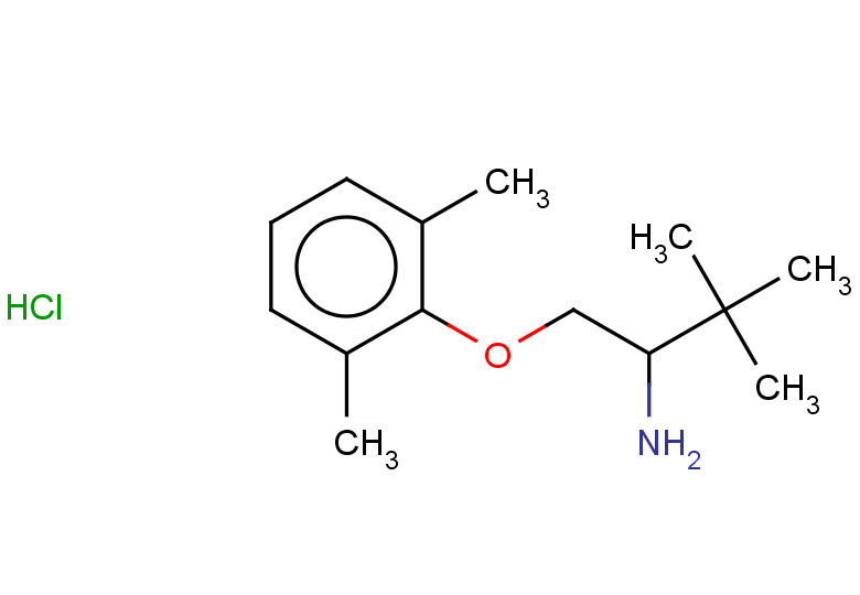 2-(2-amino-3,3-dimethylbutoxy)-1,3-dimethylbenzene hydrochloride