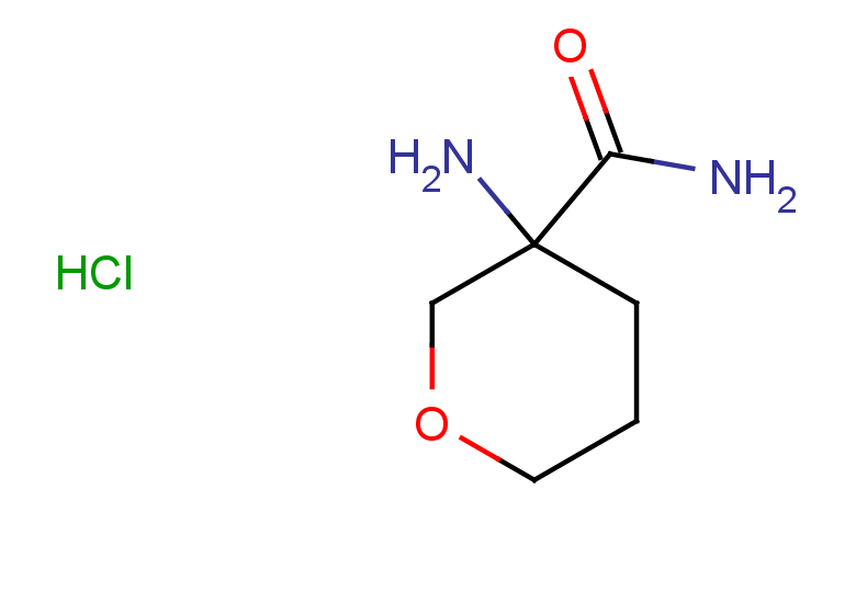 3-aminooxane-3-carboxamide hydrochloride